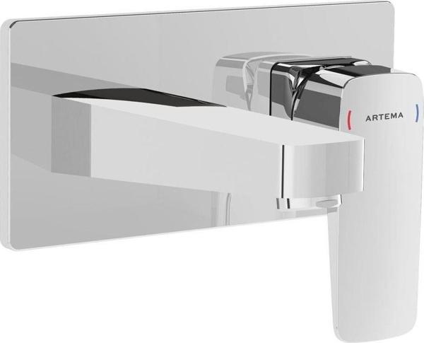 A42738-Artema Root Square Ankanstre Lavabo Bataryası - Sıva üstü - Krom - Image 1