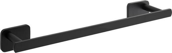 A4413136-Vitra Base 600 Krom Uzun Havluluk - Siyah - Image 1