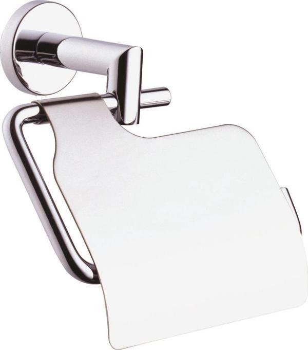 A44788-Vitra Minimax Tuvalet Kağıtlığı - Kapaklı - Krom - Image 1