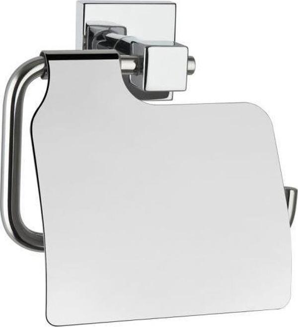 A44996-Vitra - Q-Line Tuvalet Kağıtlığı Kapaklı - Krom - Image 1