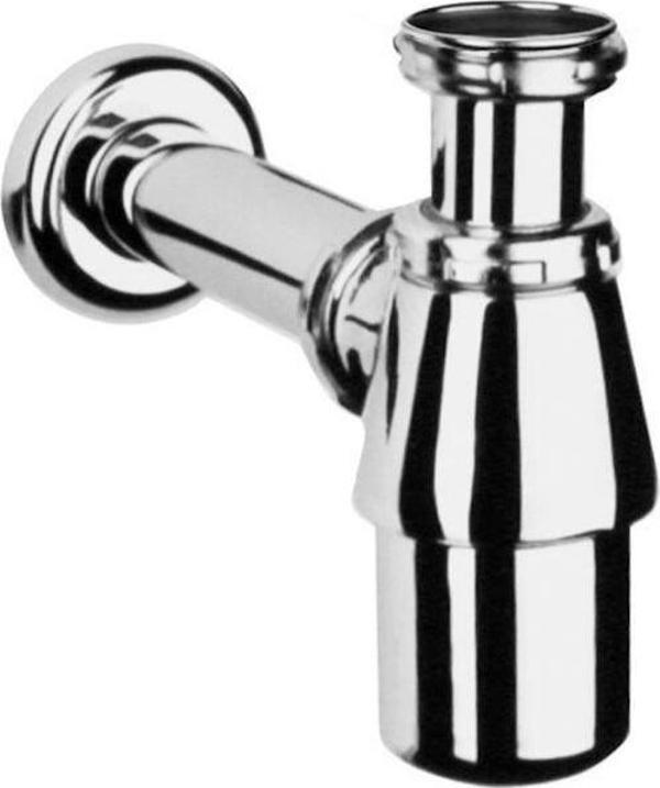 A45122-Vitra Lavabo/Eviye Sifonu - T Tipi - Krom - Image 1