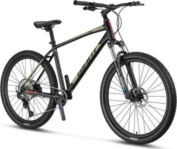 GIANT TALON 2-S ERKEK DAĞ BİSİKLETİ M360H HD 27.5 JANT 16 VİTES ACERA SİYAH TURUNCU - Image 1
