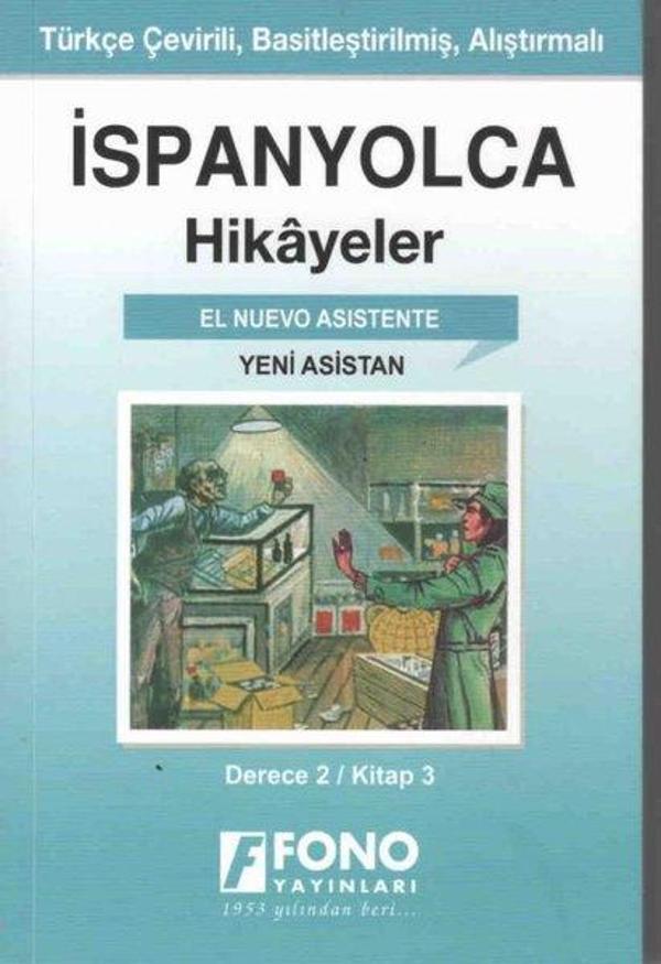 Yeni Asistan Derece 2 Kitap 3-İspanyolca Hikayeler - Fono Yayınları - Image 1