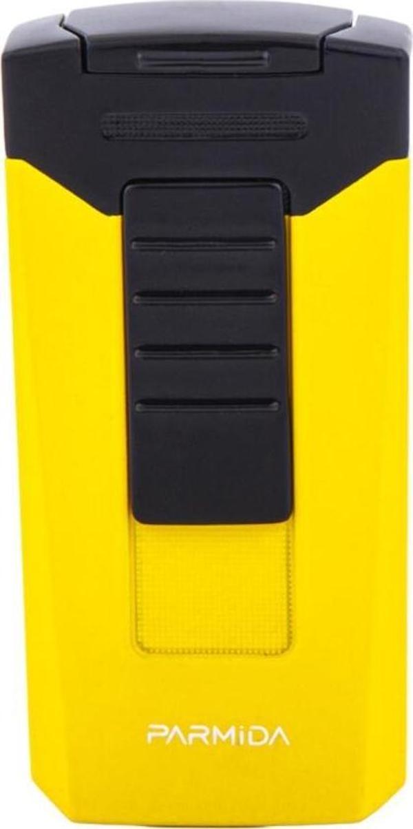 Parmida 2 Torch Pürmüz Sarı Puro Çakmağı - Image 1