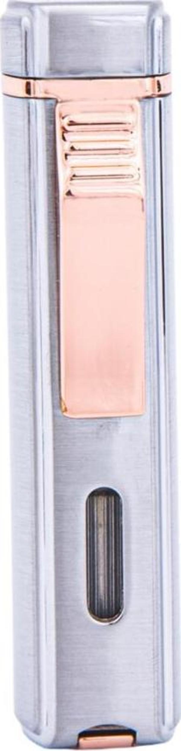 Parmida 3 Torch Pürmüz Gümüş Puro Çakmağı - Image 1