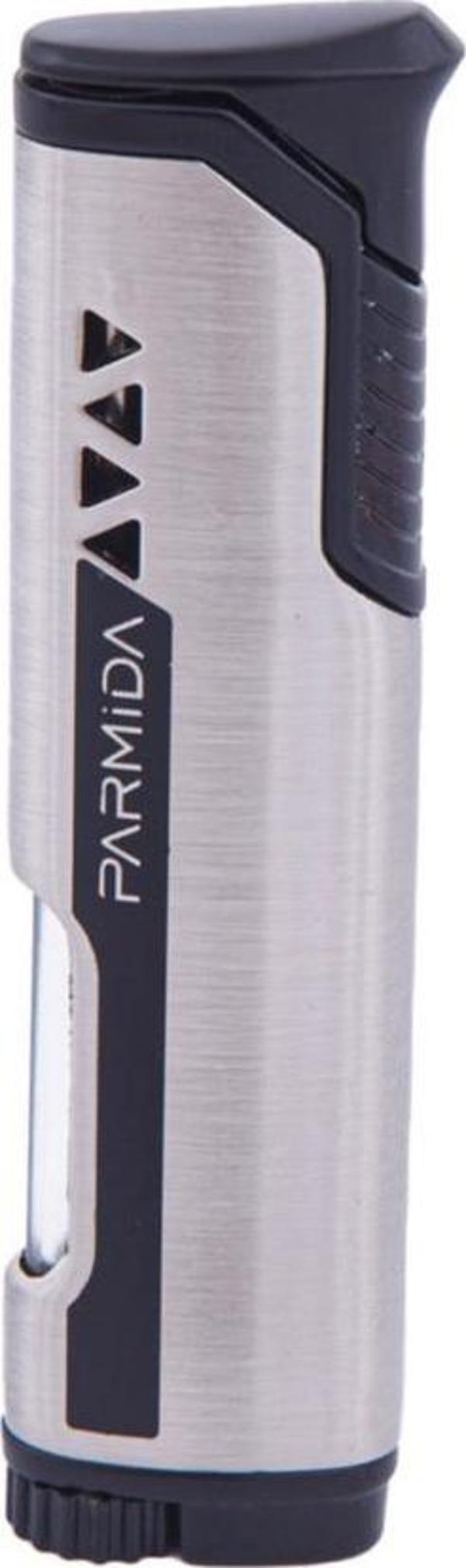 Parmida Tek Torch Pürmüz Gümüş Puro Çakmağı - Image 1