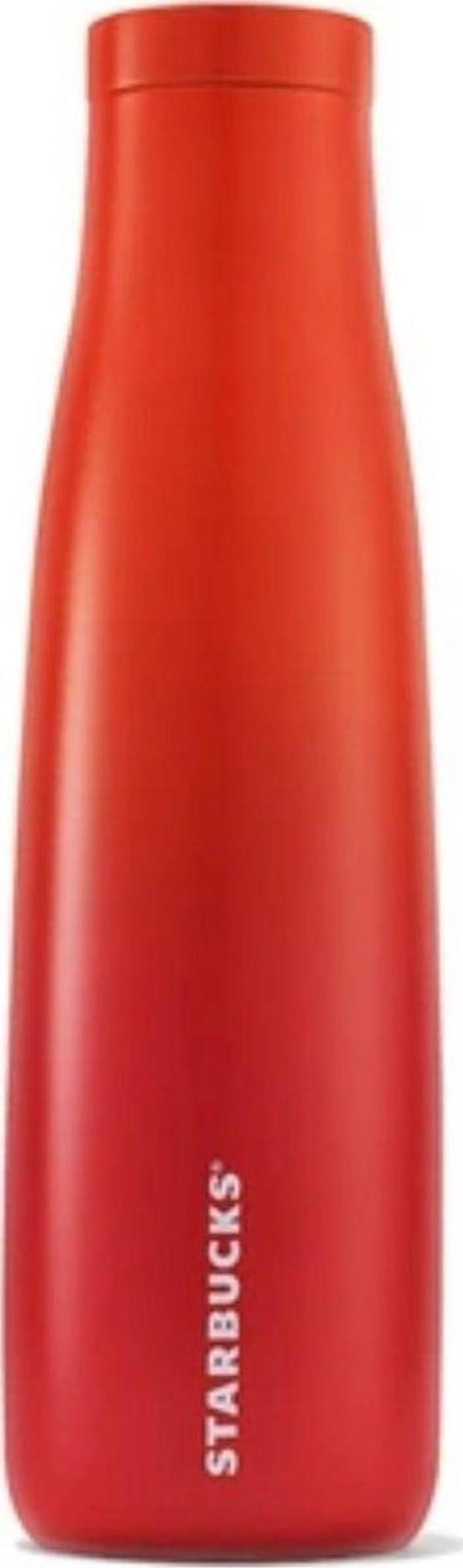 Starbucks Turuncu Renkli Paslanmaz Çelik Termos 550 Ml - Image 1
