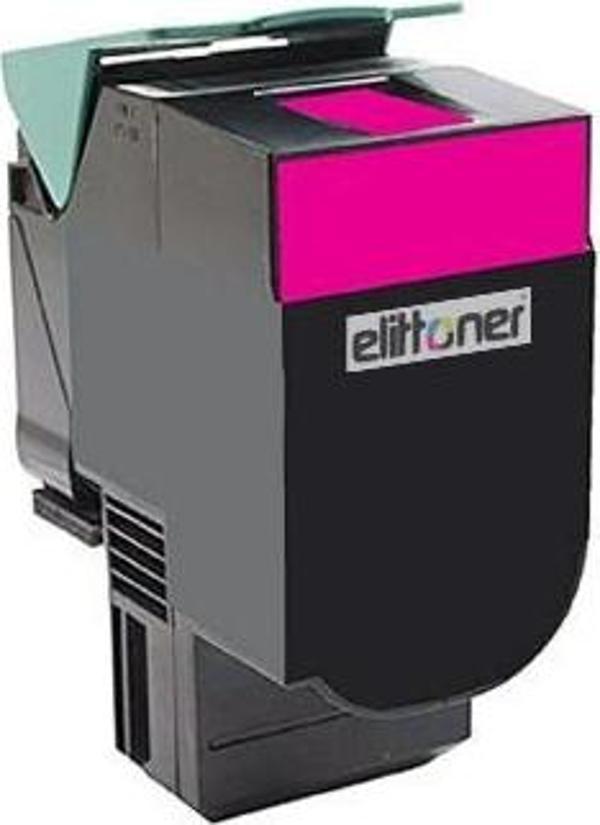 Elittoner 80C8SM0 - Lexmark CX310, CX410, CX510 Magenta (2K) - Image 1