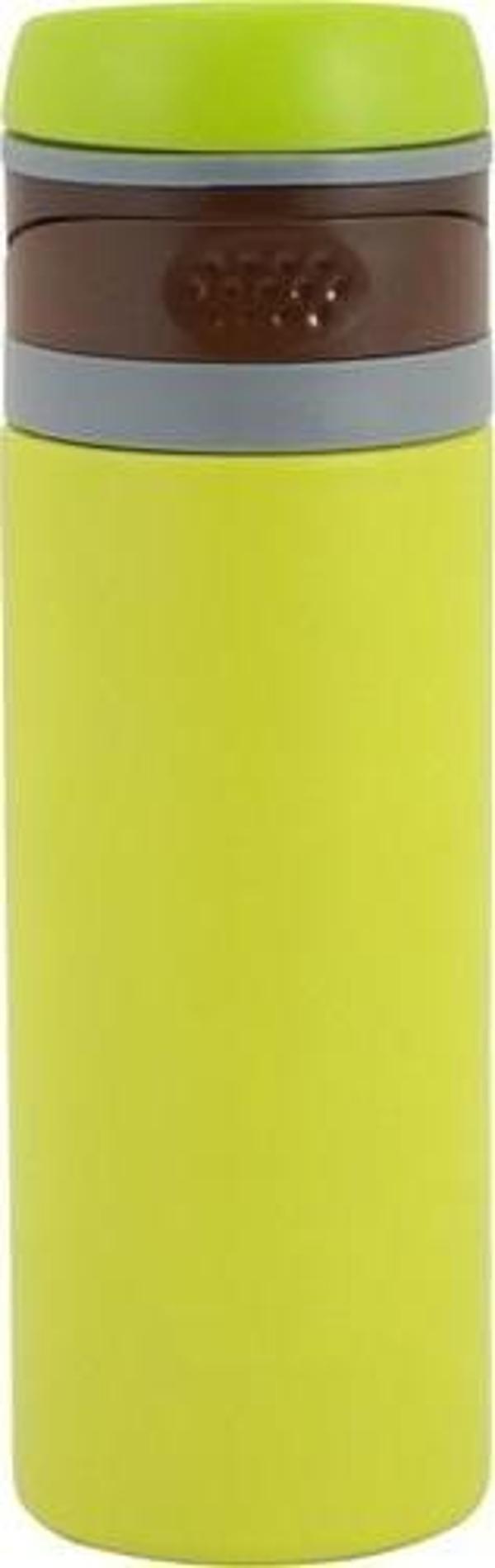 Trendix Dual Secure 400 Ml Çelik Termos Matara - Sarı - Image 1