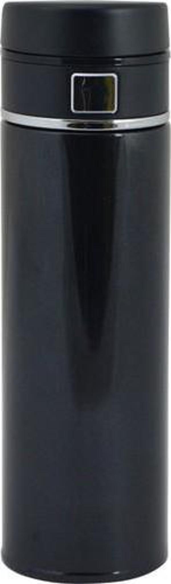 Trendix Easy Secure 420 Ml Çelik Termos Matara - Siyah - Image 1