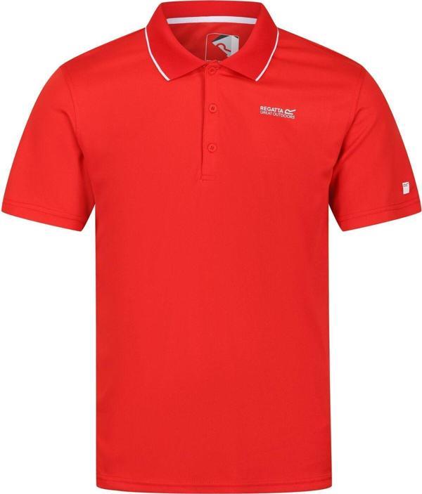 Regatta Maverik V Polo Yaka Erkek T-Shirt-KIRMIZI - Image 1
