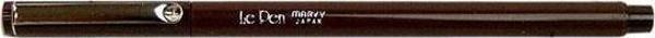 Marvy Le Pen 4300 Kalem Extra Fine Uç Metal Klips 0.3 MM Uç Brown - Image 1