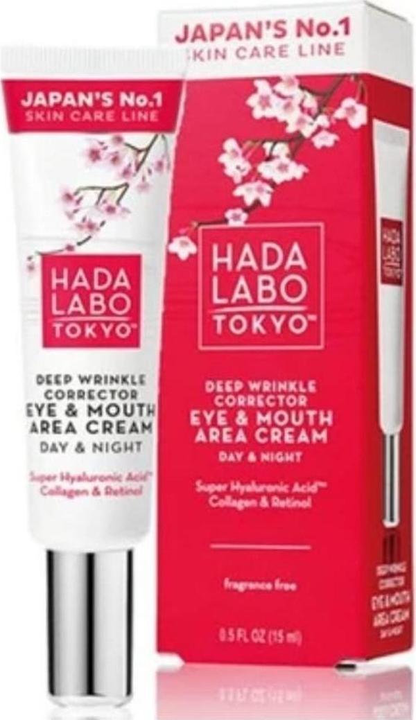 Hada Labo Tokyo Göz ve Ağız Çevresi Kırışıklık Karşıtı Krem 15 ML - Image 1