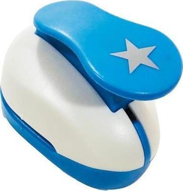 RedApple Şekilli Büyük Boy Delgeç/Şekilgeç 3.8 cm Yıldız 32646 - Image 1