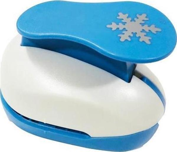 RedApple Şekilli Mega Boy Delgeç/Şekilgeç 4.3 cm Kar Tanesi 32769 - Image 1