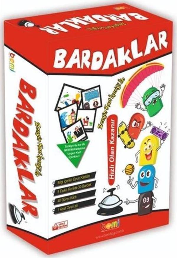 Neşeli Bardaklar Akıl Oyunu - Renkli Bardaklar Pratik Bardaklar 55423 - Image 1