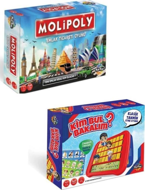 Moli Toys 2 Li Zeka Strateji Oyunu Molipoly-Kim Bul Bakalım - Image 1