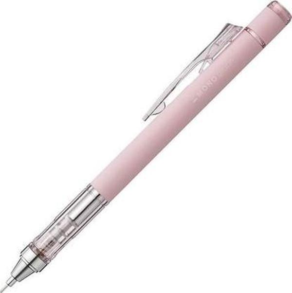Tombow Mono Graph Faded Mekanik Uçlu Kalem 0,5mm Şeffaf Pembe 136J - Image 1