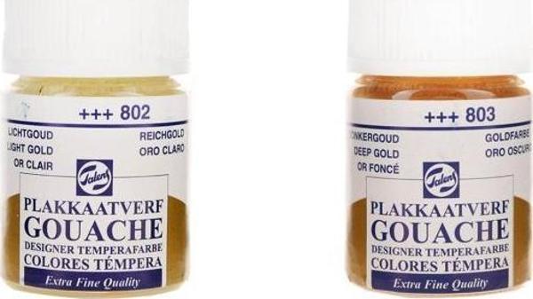 Talens Metalik Guaj Boya 16 Ml 2'li Set 802-803 - Image 1