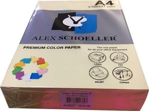 Alex Schoeller 510 A4 Fotokopi Kağıdı 500 lü Krem - Image 1