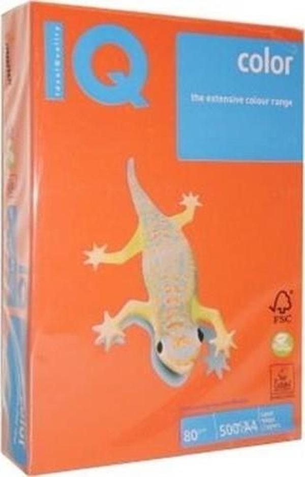 Mondi Iq Renkli Kağıt A4 80Gr/500 Turuncu OR43 - Image 1