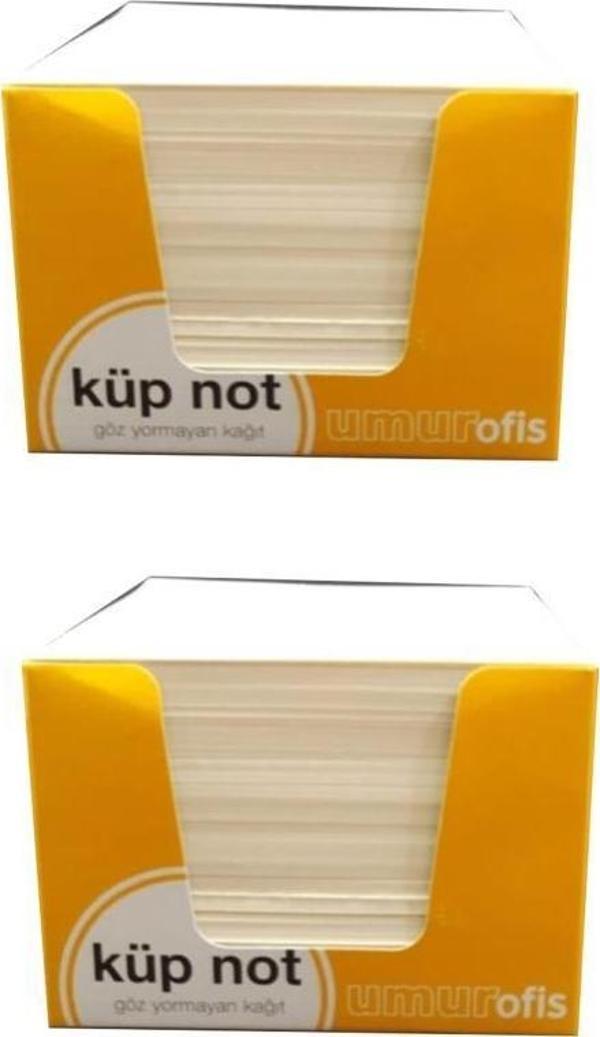Umur Küp Bloknot 8*8*6 Göz Yormayan Kağıt 2'Lİ - Image 1