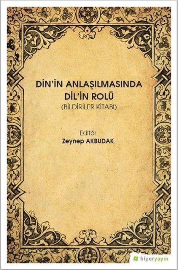 Din'in Anlaşılmasında Dil'in Rolü-Bildiriler Kitabı - Hiperlink - Image 1