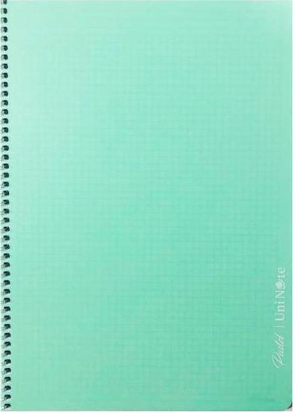 Çınar Pastel Renk Spiralli Defter 120 Yp. Kareli A4 - Image 1