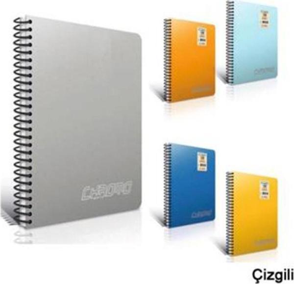 Gıpta Chromo 140 Yp. A4 Spiralli Pp. Kapak Defter Çizgili - Image 1