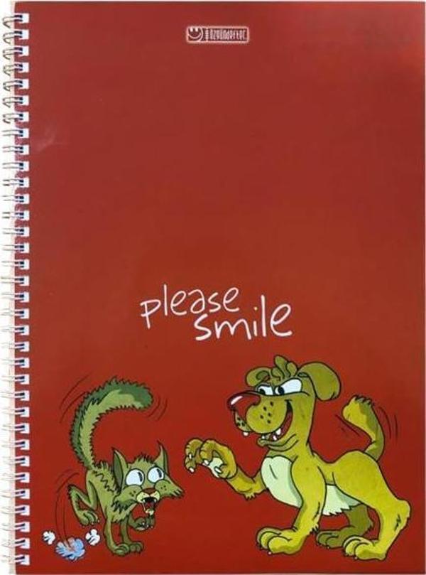 Özgün A4 Spiralli Defter 144 Yp Kareli - Image 1