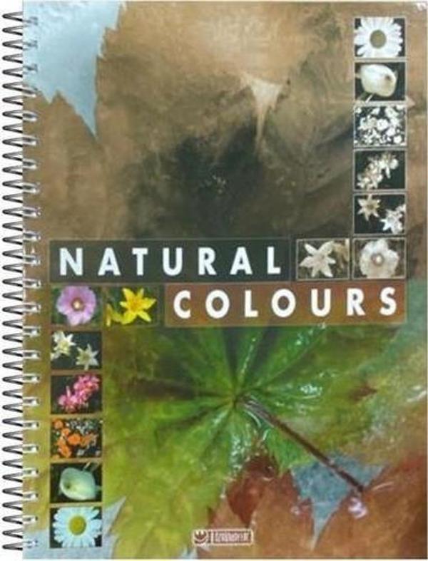 Özgün Naturel Color 17 X 24 Sert Kapak Spiralli Defter  - Image 1