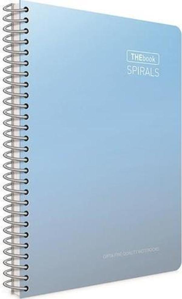 Gıpta Thebook Spiralli Defter 17X24 Sert Kapak 140 Yp. Çizgisiz  - Image 1