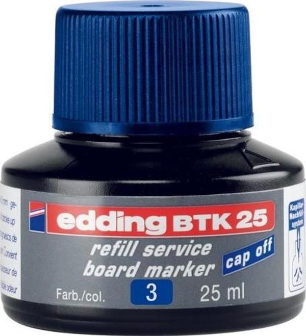 Eddıng Beyaz Tahta Kalemi Mürekkebi 25 Ml E-Btk25 Mavi - Image 1