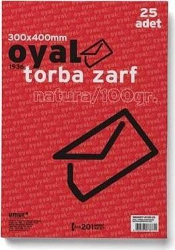 Oyal Torba Zarf 30x40 Formula Silikonlu 100 Gr. 25'li - Image 1