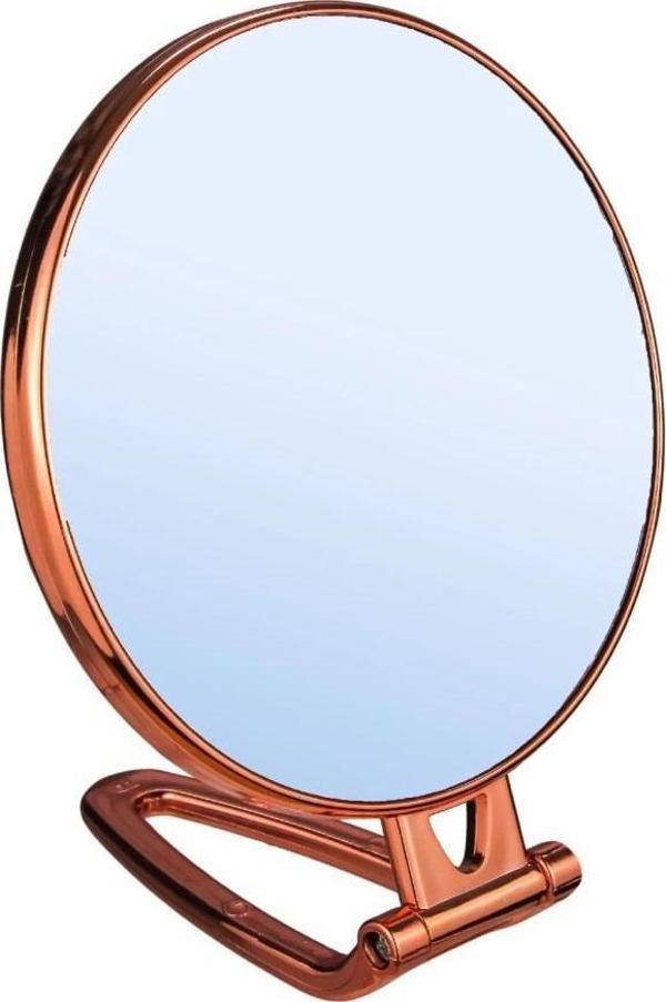 Bella House K-5174 Çift Yönlü Oval Gold Makyaj Aynası  - Image 1