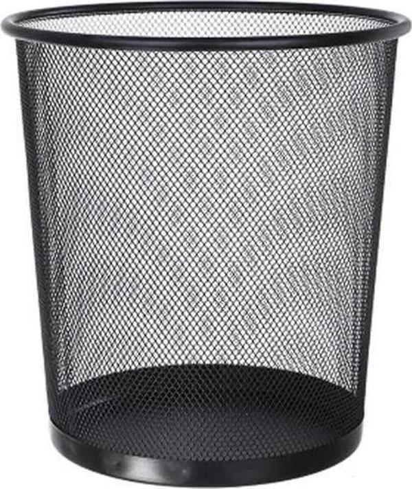 DRT Çöp Kovası Metal Tam Delikli 10 Litre Gri - Image 1