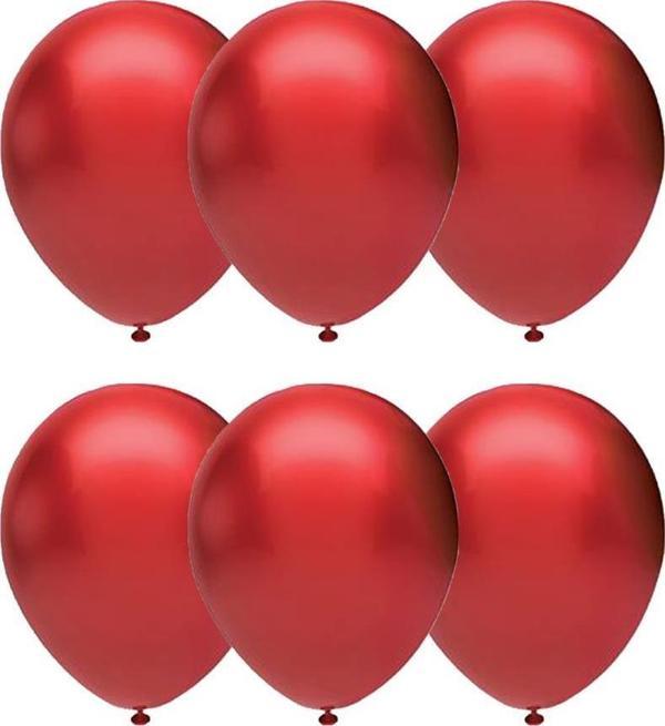 Gemar Metalik Balon İthal 100'LÜ Kırmızı  - Image 1
