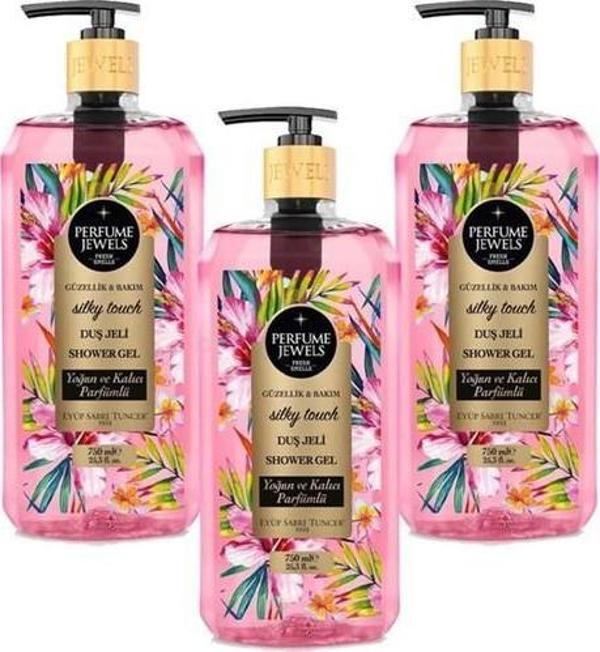 Eyüp Sabri Tuncer Silky Touch Duş Jeli 750 ml x 3 Adet - Image 1