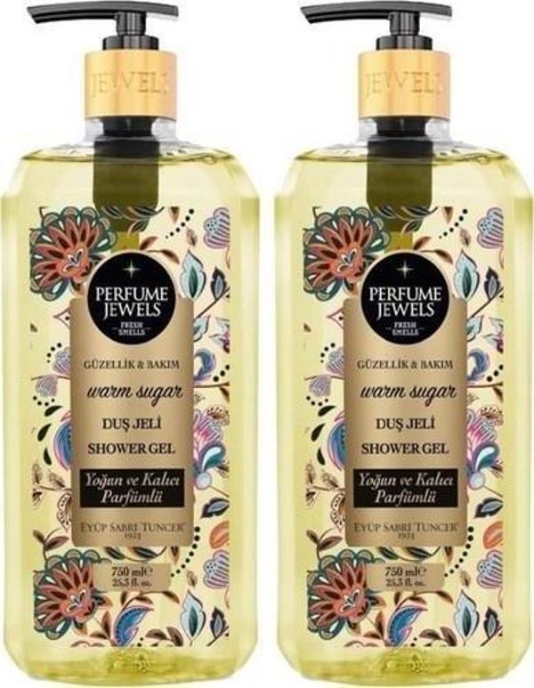 Eyüp Sabri Tuncer Warm Sugar Duş Jeli 750 ml x 2 Adet - Image 1