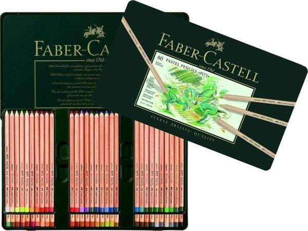Faber-Castell Pitt Pastel Boya Kalemi 60 Renk 189466 - Image 1