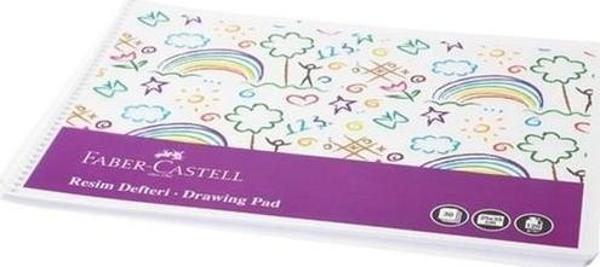 Faber-Castell 25X35 Eğlenceli Resim Defteri 30 Yp. - Image 1