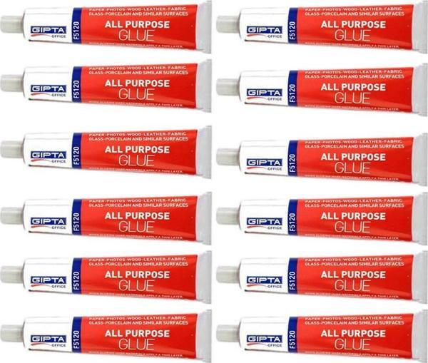 Gıpta F5120 Çok Amaçlı Yapıştırıcı 90 Gr. 12 Adet - Image 1