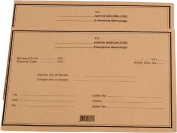 Gülpaş 027 Evlenme Dosyası Şamua Zarf - Image 1