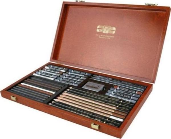 Kohinoor Gioconda Art Set Ahşap Kutulu Büyük Resim Seti 150090 - Image 1