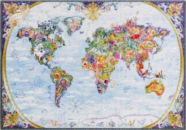 Gürbüz 12101 Fantastik Puzzle 1000 Parça  - Image 1