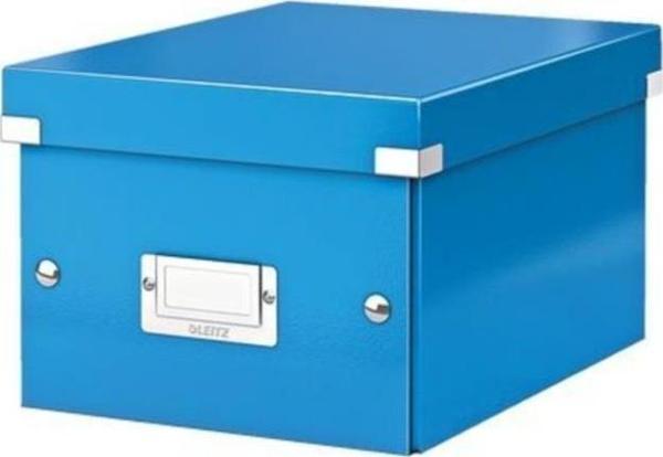 Leitz Wow C&S Küçük Boy Kutu Metalik Mavi 60430036 - Image 1