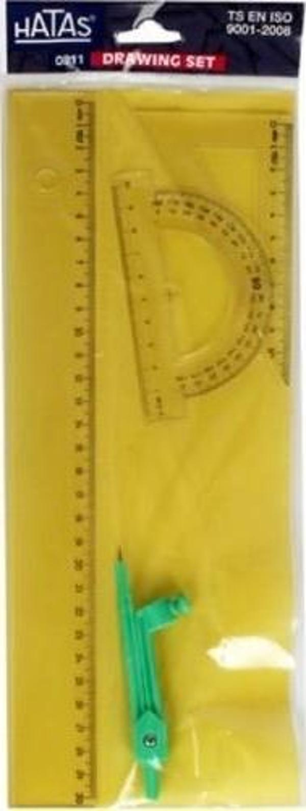 Hatas Çizim Takımı Pergelli / Ekonomik 0811 - Image 1