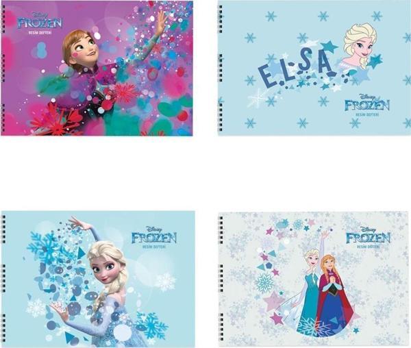 Frozen 25*35 15 Yp.Resim Defteri 4'lü - Image 1