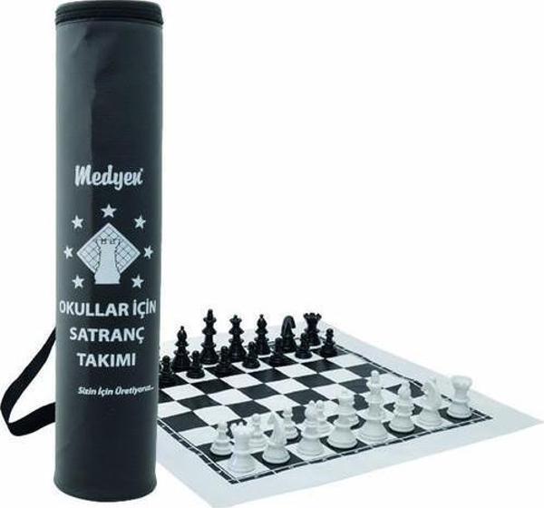 Medyen Satranç Takımı Rulo Büyük Boy 6962 - Image 1