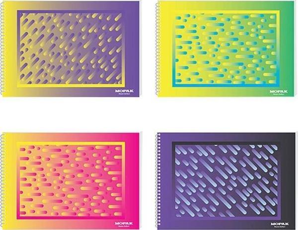 Mopak Resim Defteri Pp Kapak 30 Yaprak 120 gr 25 x 35 cm 4'lü - Image 1